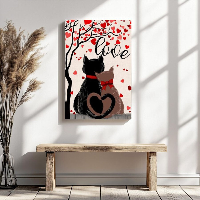 Impression sur toile encadrée 1Pc