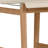 Coast Teak 30" Bar Stool Natural Teak