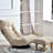 Reclining Chair For Study Breaks - Adjustable Japanese Lazy With 3D Decompression, Ergonomic Bump Cushion, Metal & Wood Filler Balcony Style Decompression Engineering, Memory Elastic Sponge, Filler,