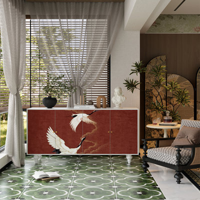 Chinese-style  retro  practical dining sideboard