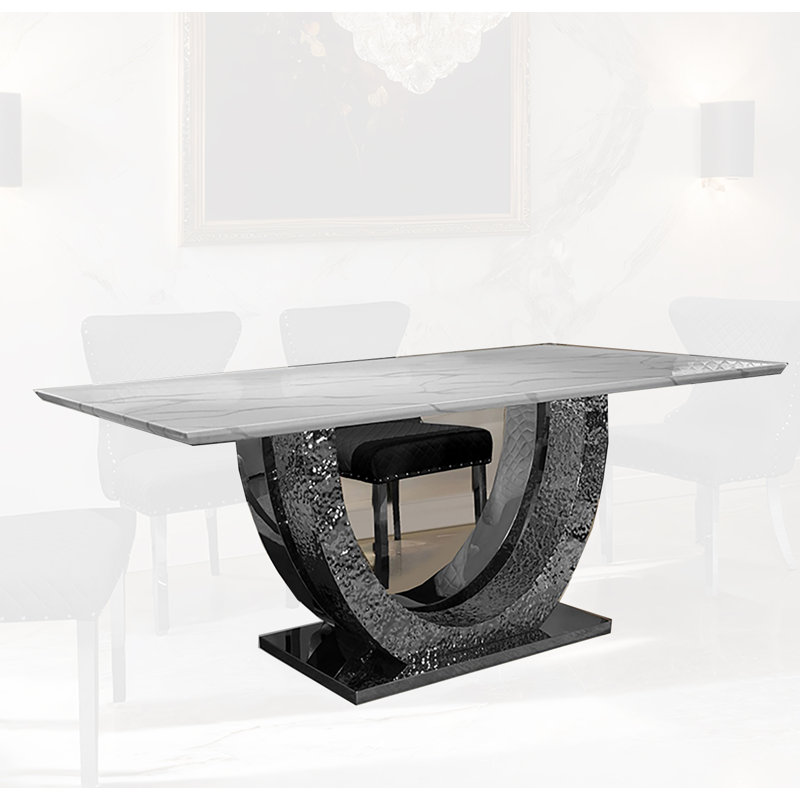 Table de salle à manger Hayter, Chrome chrome