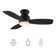 44" Smart Ceiling Fan With Remote, Light Kit Included, Works With Google Assistant And Amazon Alexa,Siri Shortcut.