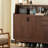 Modern simple large storage shoe cabinet