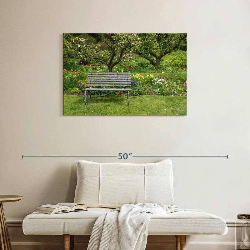 Alvord Spring Bench In Shropshire, 24" H x 36" W