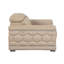 Chaise en cuir italien à grain supérieur-1441274544