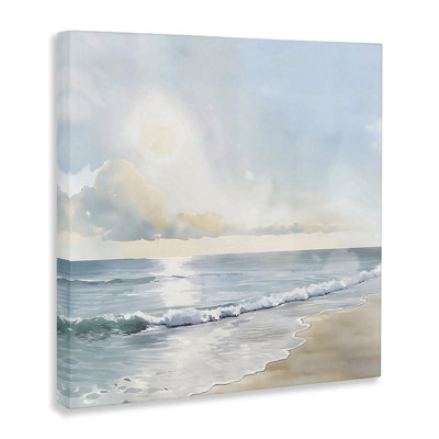 «Blue Seascape Beach», art mural par LSR Creative Studio