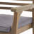 Set Of 2 Acacia Wood Patio Chair-1369857697