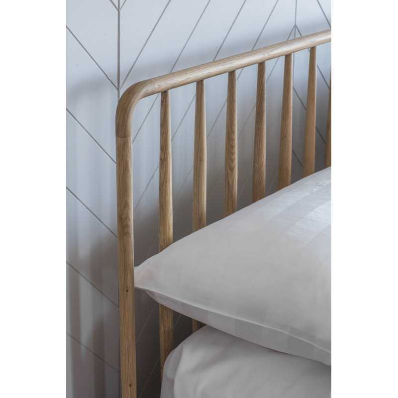 Emrich Solid Wood Bed, Super King (6')