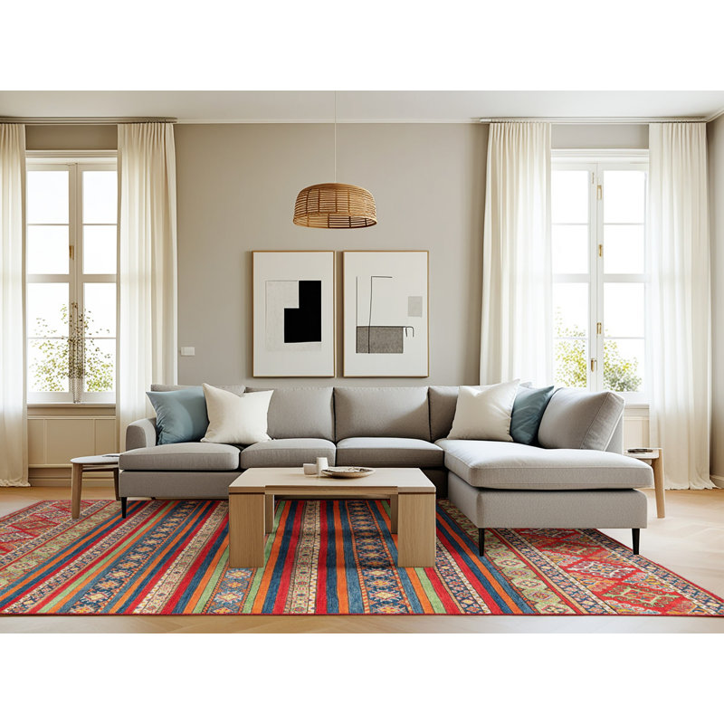 Anglee Southwestern Indoor Rug, Rectangle 8' x 10'