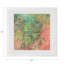 Serviettes de table en satin de coton aquarelle Darling