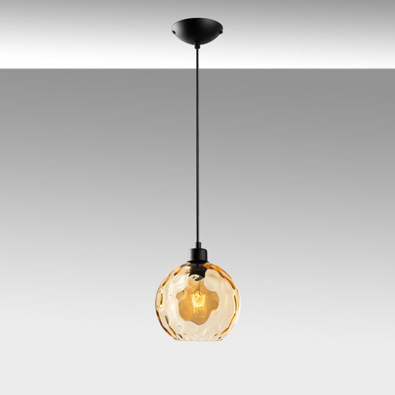 Sheen - Light Pendant, Black, Yellow