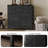 12-Drawer Fabric Dresser with Side Pockets, Hooks, Steel Frame & Wood Top Chest-1515024347