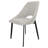 Newsom Modern Curved Open-Back Upholstered Dining Chair with Sturdy Iron Metal Legs, Heavy-Duty 440 lb. Weight Capacity - Perfect for Dining Room, Kitchen, or Vanity-30999661-30984027