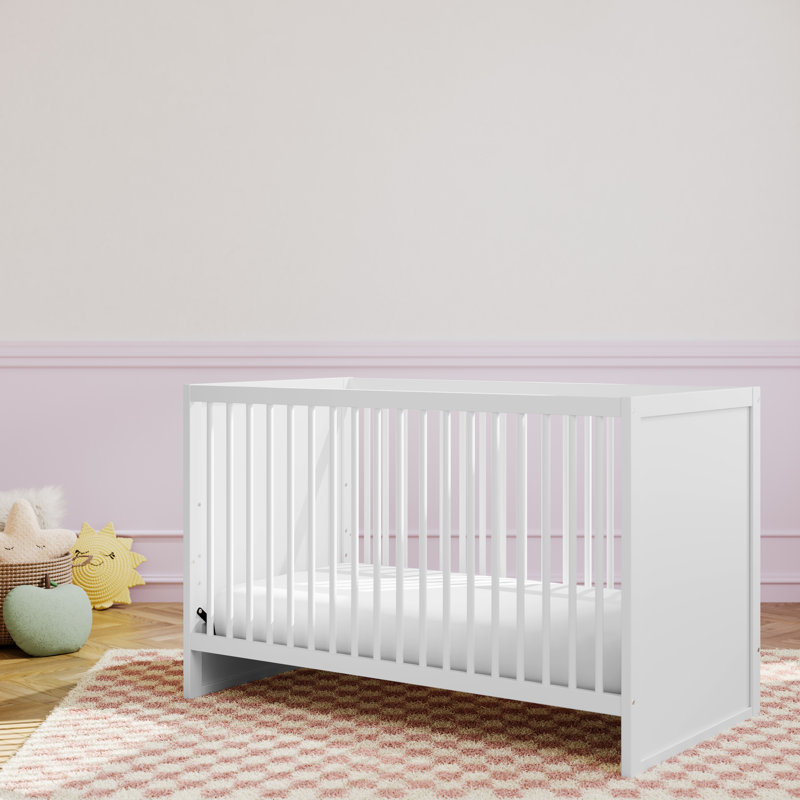 Lit de bébé convertible 3-en-1 Calabasas, Blanc