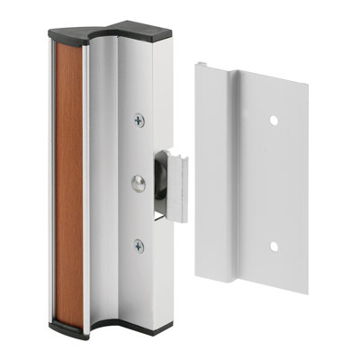 Aluminium Prime-Line, porte de patio à fixation en surface avec pince, pour fenêtres internationales (paquet simple)