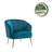 Liparit Velvet Armchair-1263876736