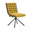 Ensemble de 2 chaises de salle à manger en velours avec pieds en métal-561424