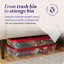 Contenant de rangement en plastique empilable Homz-107129374-107129376-131374592