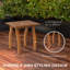 Table d'appoint d'extérieur Cephas