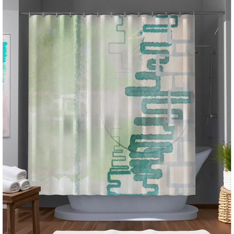 Tiny Impressive Designer Shower Curtain