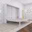 Lit escamotable blanc double pleine grandeur-436454624-436454627