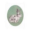 Ebern Designs, Melissa Wang, mon lapin II, art mural sur toile WAG37773-431795466
