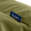 icon Natalia Velvet Adults Bean Bag Armchair and Pouffe, Ready Filled Large Beanbag and Footstool Forest Green-90562463