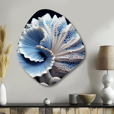 Quevedo - Seashell Nebula Shape Metal Wall Sculpture