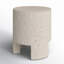 Hobart 18'' Stone Outdoor Side Table