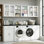 Ensemble de tablettes de salle de lavage 78,8 po