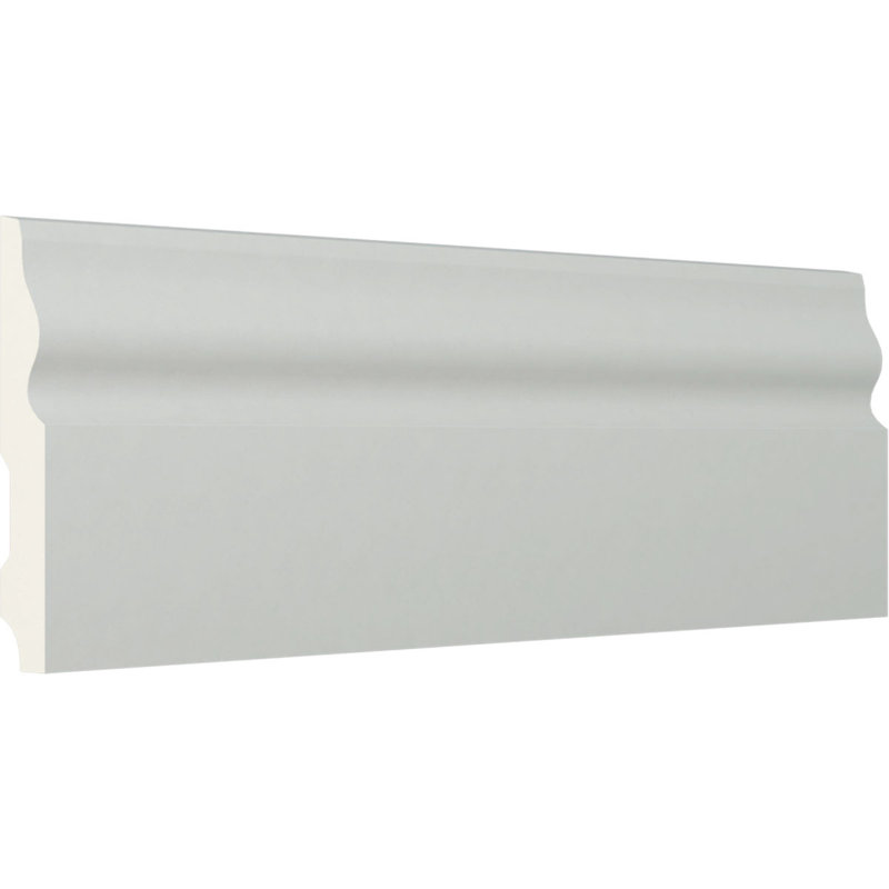 Moulure de plinthe H 3 7/8 po x P 5/8 po x L 94 1/2 po (paquet de 8)
