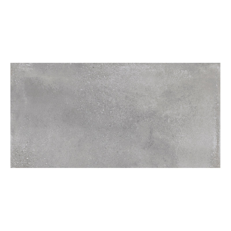 Carreau de porcelaine pour plancher et mur 12 po x 24 po Melange, Gris froid