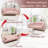 69''Modern Teddy Tufted Convertible Futon Sofa Bed-1463858763