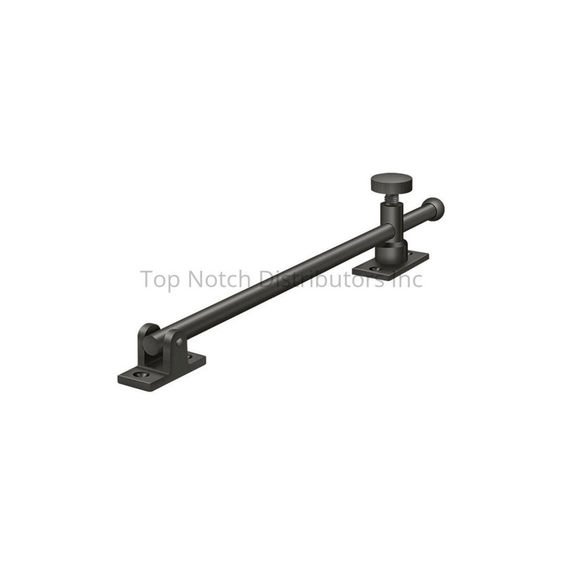 84F5AB507ED84DF3AD8442E859626381 12" Casement Stay Adjuster; Oil Rubbed Bronze Finish, Oil-rubbed Bronze