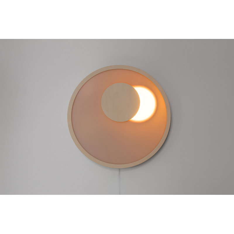 Carys Glass LED Flush Mounted Sconce
