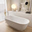 Baignoire de trempage autoportante 66,9 po