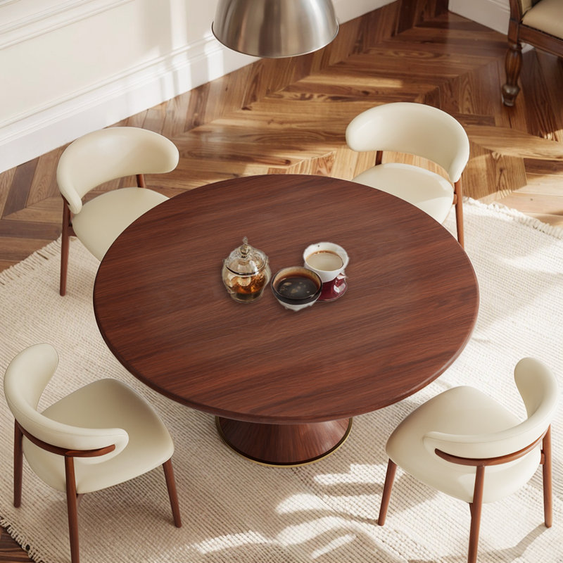 Table de salle à manger Wildon, H 29,52 po x L 47,24 po x l 47,24 po
