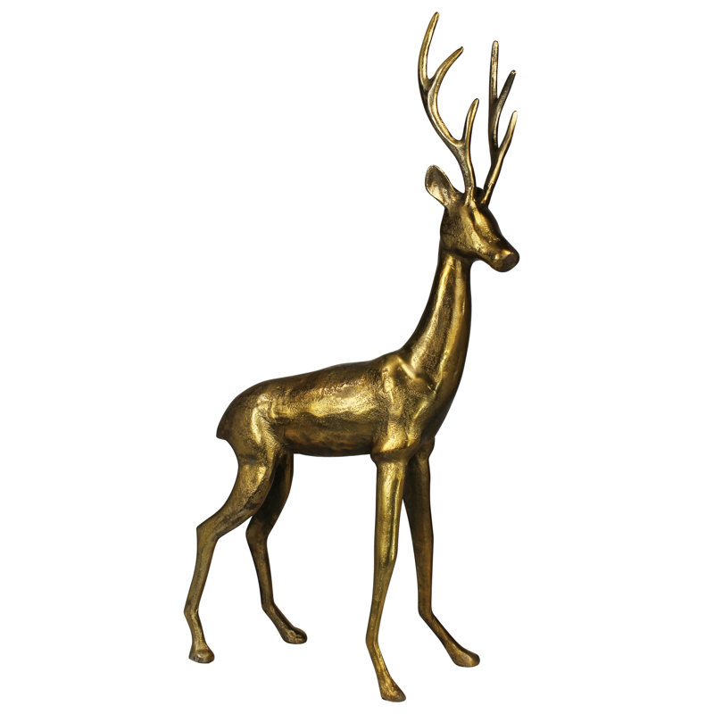 Cerf, laiton