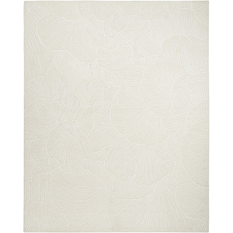 Gian Floral Handmade Area Rug, Rectangle 259 x 351 cm