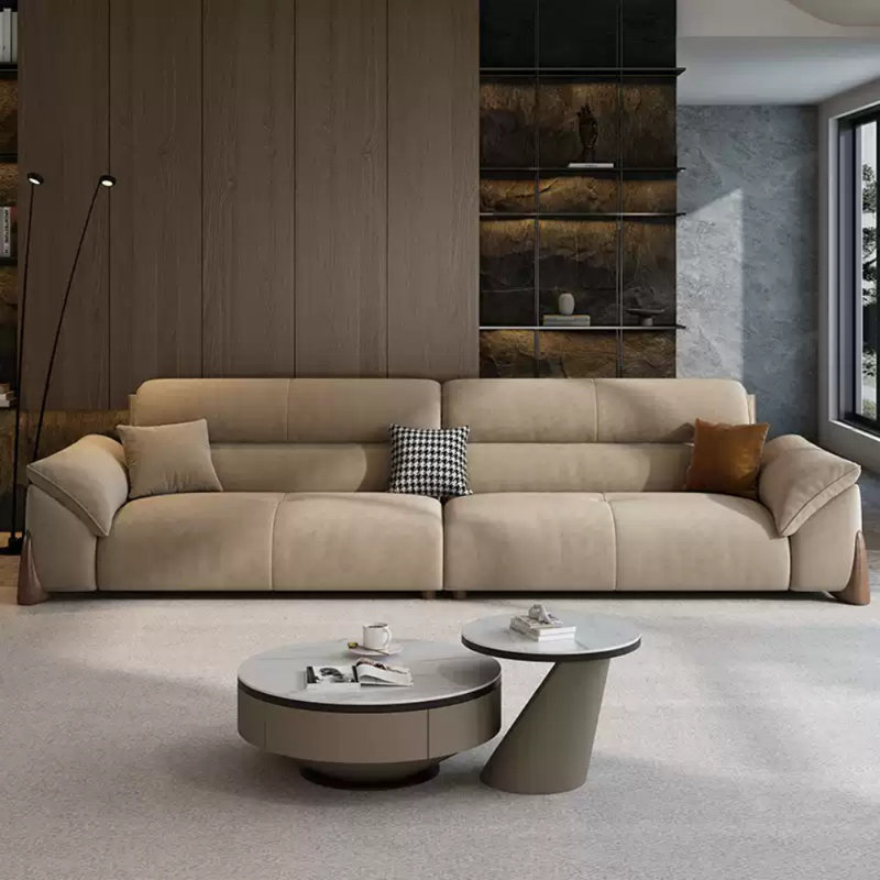 Modern Simple Creative Sofa, 37.4" H x 118.11" W x 37.4" D