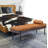 Clarkson Solid Wood Frame Genuine Leather Bench-141384815