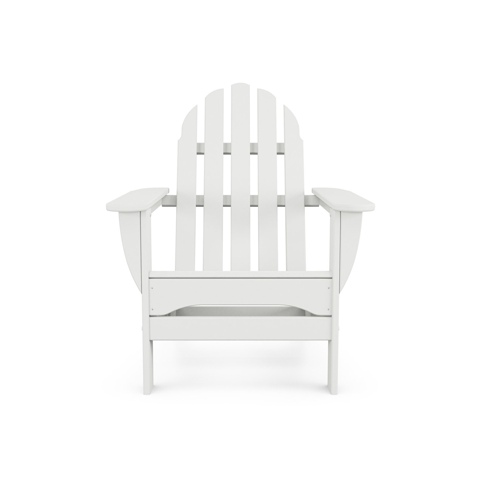 POLYWOOD Classic Adirondack Chair, White