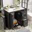 Ensemble de meuble-lavabo avec lavabo en céramique 36 po-830290711-830290716
