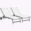 Chaise longue d'extérieur (ensemble de 2)