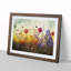 Impressive Wildflowers Floral - Framed Print-653027682-653027686
