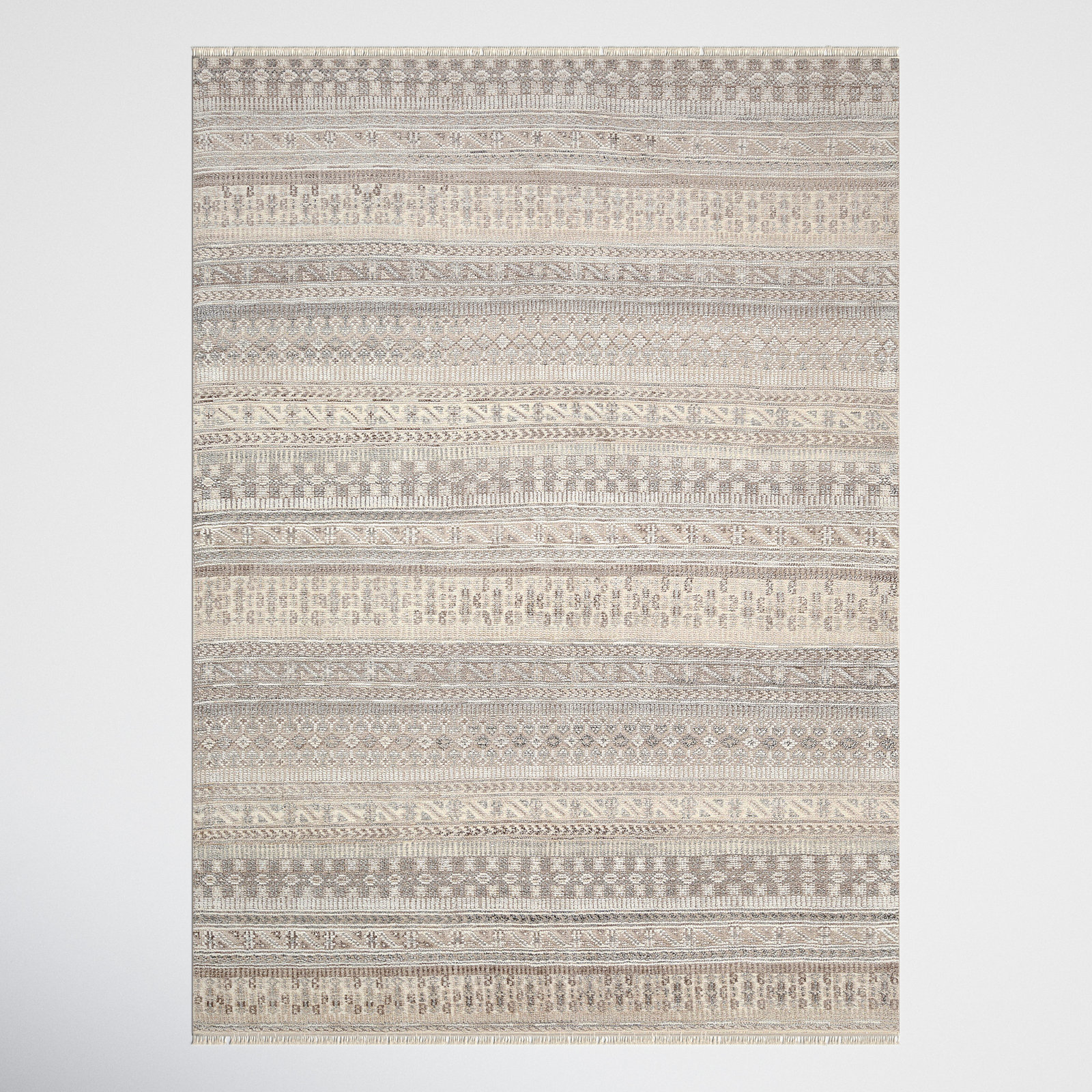 Indrakumar Camel Hand-Knotted Rug, Rectangle 8'10" x 12'