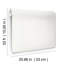 Papier peint blanc vieilli Dustan-302866469
