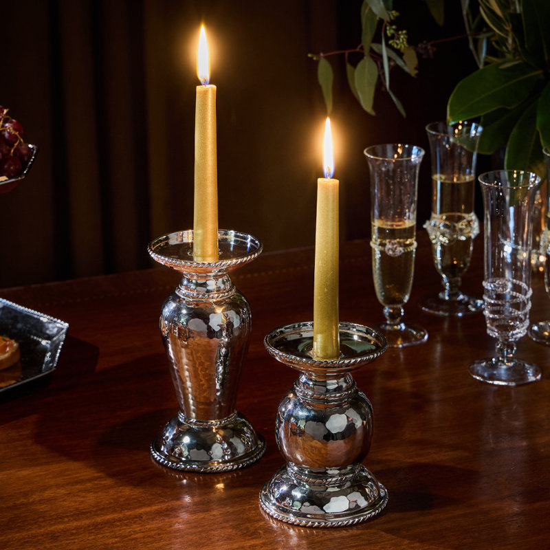 Graham Pillar/Taper Candle Holder, 7" H x 4" W x 4" D