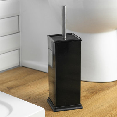 Harbour Housewares Square Toilet Brush and Holder