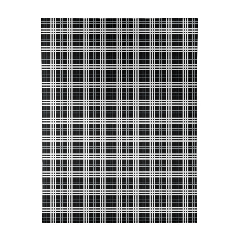 Plaid Indoor Rug, Rectangle 9' x 12'